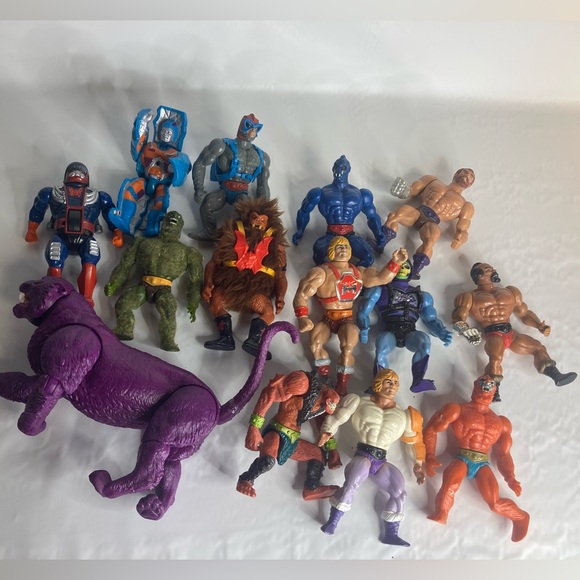 Masters Of The Universe FIGURE LOT MOTU Skeletor He-man Vintage